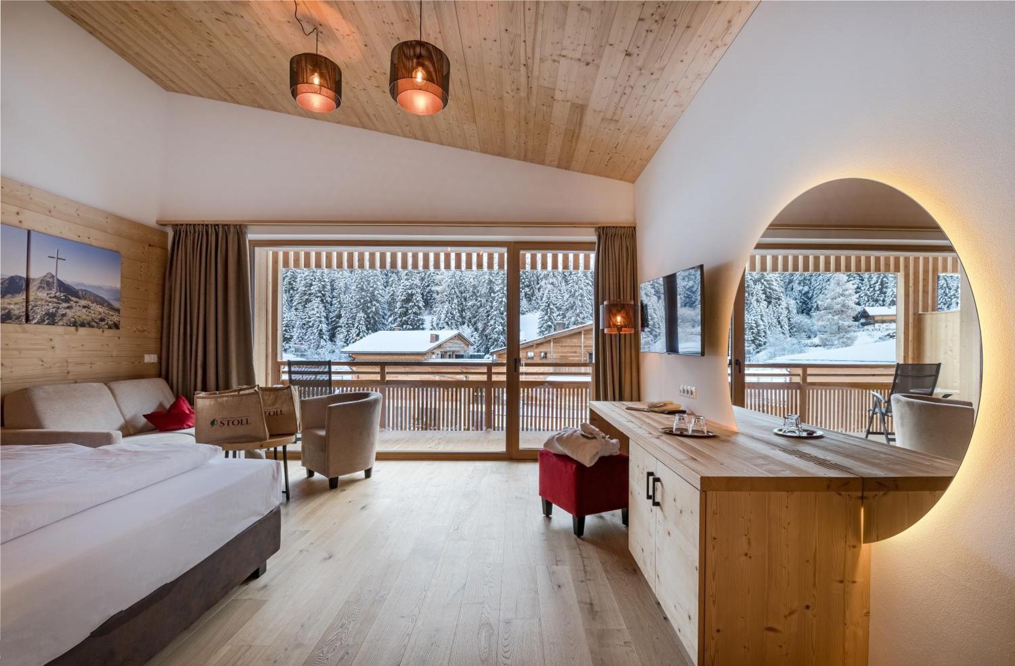 Alpine Nature Hotel Stoll Planca di Sopra エクステリア 写真